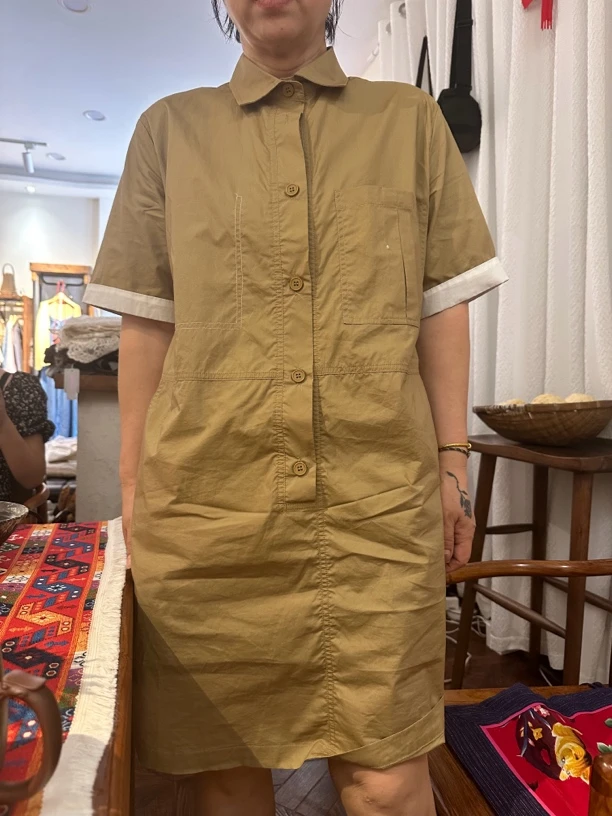 李大婶原创夏季连衣裙休闲时尚气质潮流显瘦