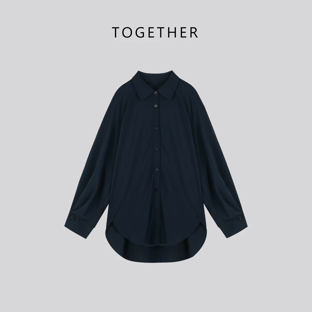 【Together】 · 天晴 · 秋季慵懒宽松百搭休闲长袖衬衣