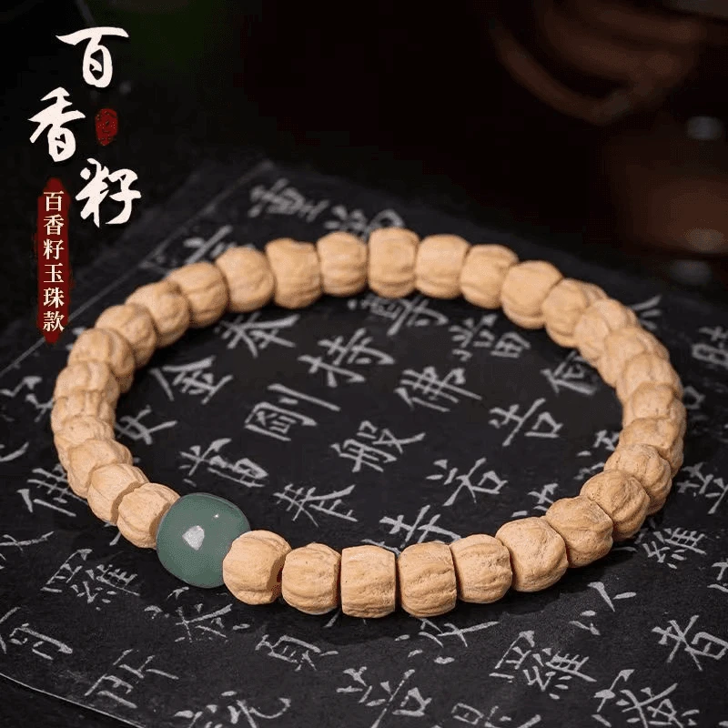 正宗热振精品百香籽手串藏式直切猴头鬼脸单圈爆款菩提文玩手串