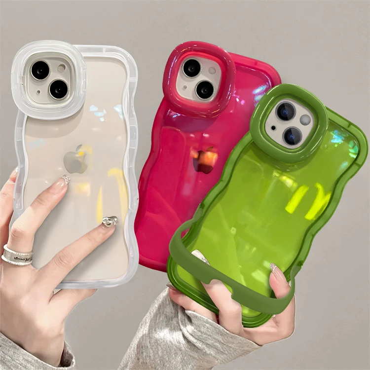 适用苹果14iPhone15双支架新款可爱小众板凳双支架手机壳创意卡通