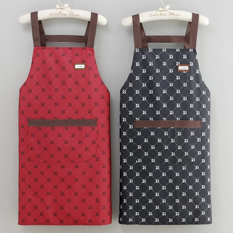 生活匠防水防油家用做饭厨房围裙时尚成人干活洋气时尚韩版工作服