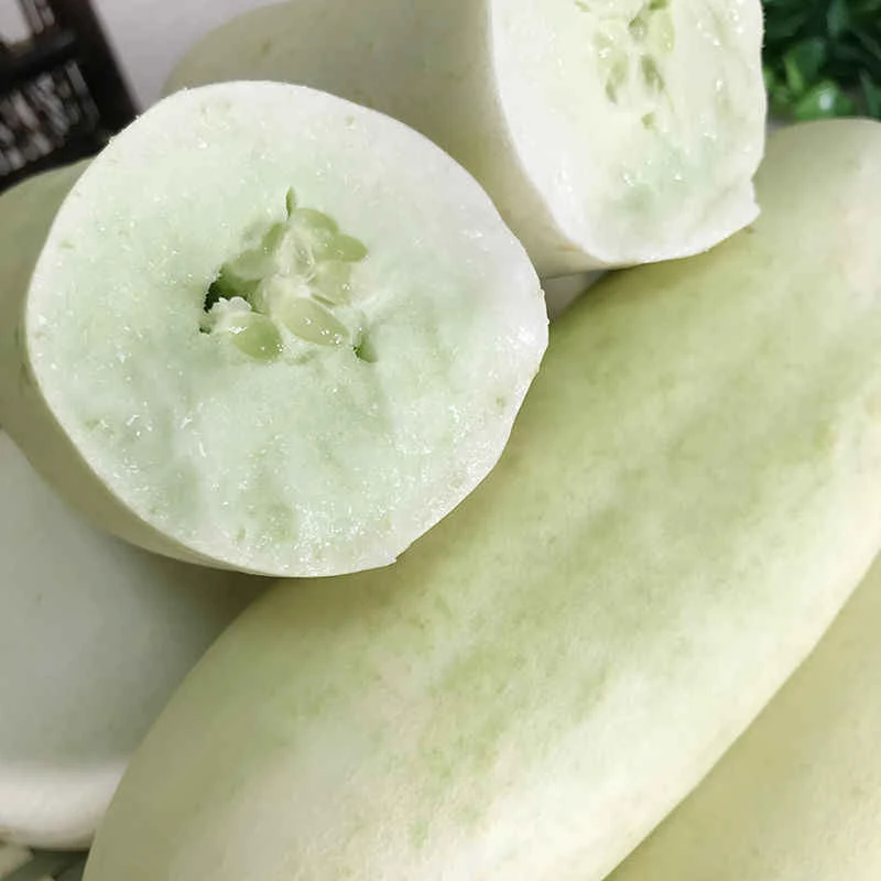 新鲜白黄瓜湖北农家自种白皮老黄瓜生吃旱菜玉瓜本地应季蔬菜瓜果