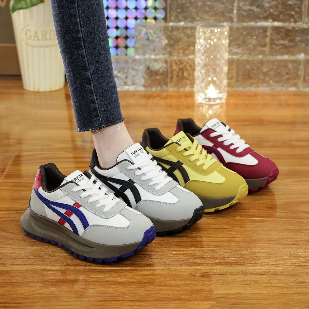 2024新款百搭厚底阿甘鞋  跑步休闲老爹运动鞋