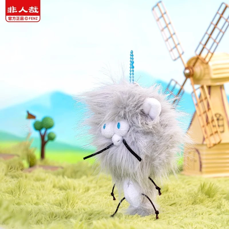 小七【拆盒】非人哉 静电敖烈毛绒挂件系列潮玩盲盒代拆