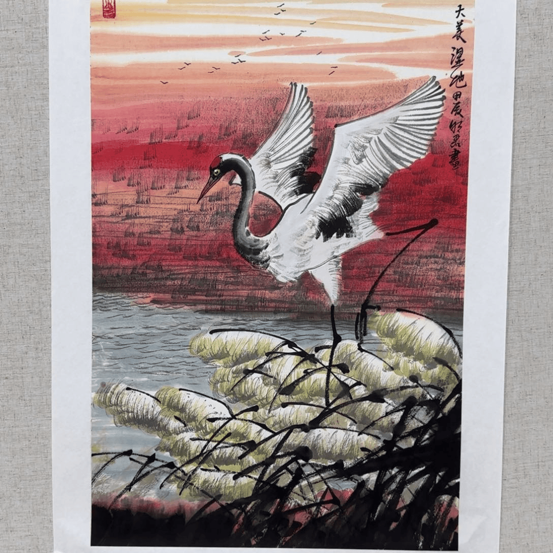绘画薄明君老师精品国画