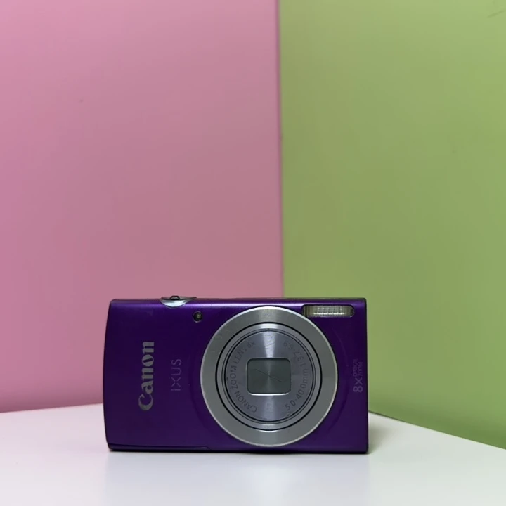 95新 Canon/佳能 IXUS145暗夜紫CCD数码相机