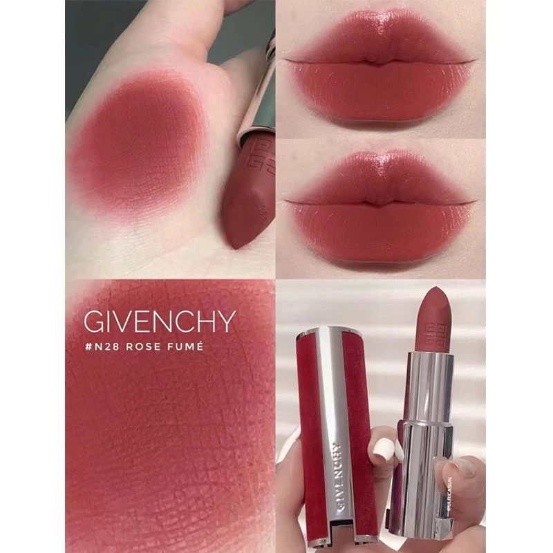 Givenchy/纪梵希Y纪梵希高定香榭红丝绒唇膏N28
