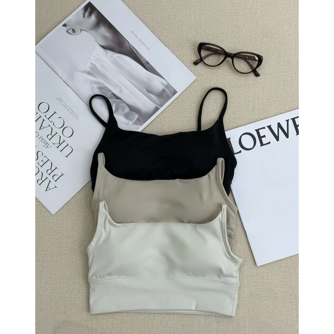 『朱小姐』“健身达人” 瑜伽运动健身瑜伽细背心F300