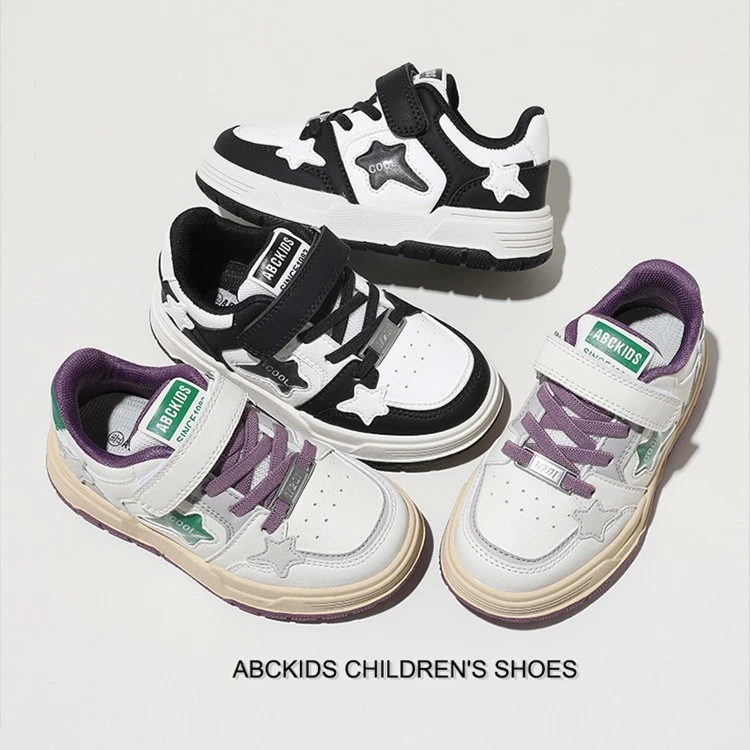 ABC秋季新款男女童星星板鞋SY333603600AX