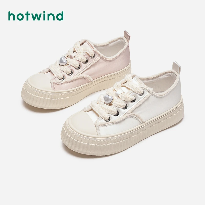 热风2024年秋季新款女士时尚休闲鞋H14W4305