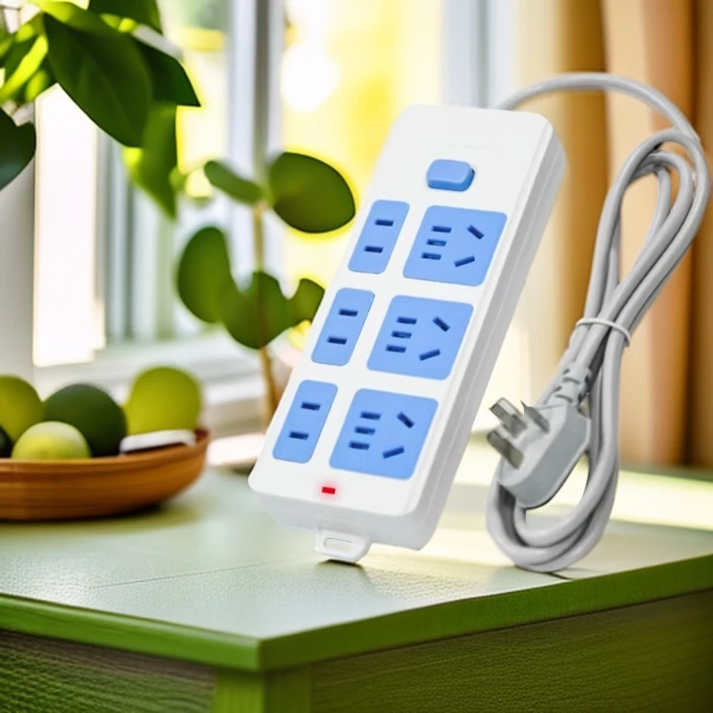 【包邮】21孔带线接线板插排 插座排插1.5米 铜触点 小功率手机充电