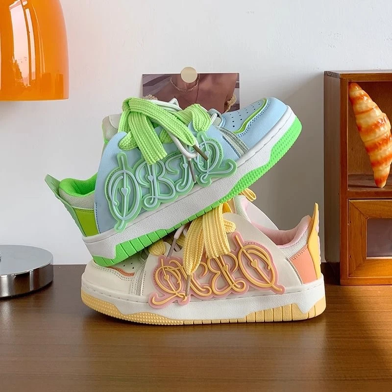 【400-600】休闲潮流女鞋百搭四季透气小众潮鞋韩版ins夏季春季学生