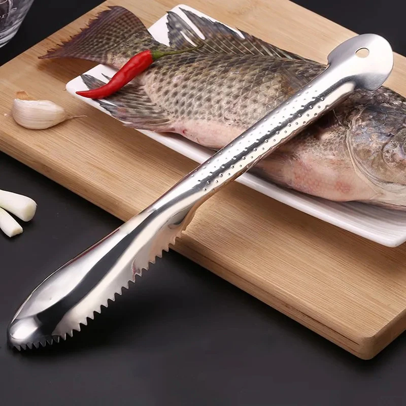 【联仕达】鱼鳞刨刮鱼鳞器家用创意手动不锈钢刮鱼器去鱼鳞刷子