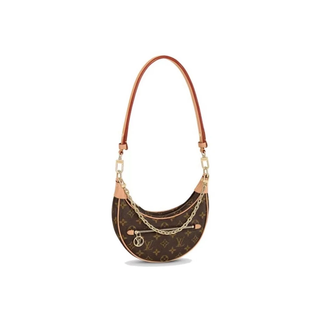 99新 LouisVuitton/路易威登 豌豆腋下单肩包
