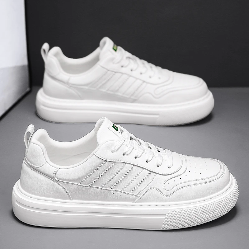 Y3KLZ休闲运动板鞋男鞋男士休闲新款四季增高男款防臭时尚小白鞋