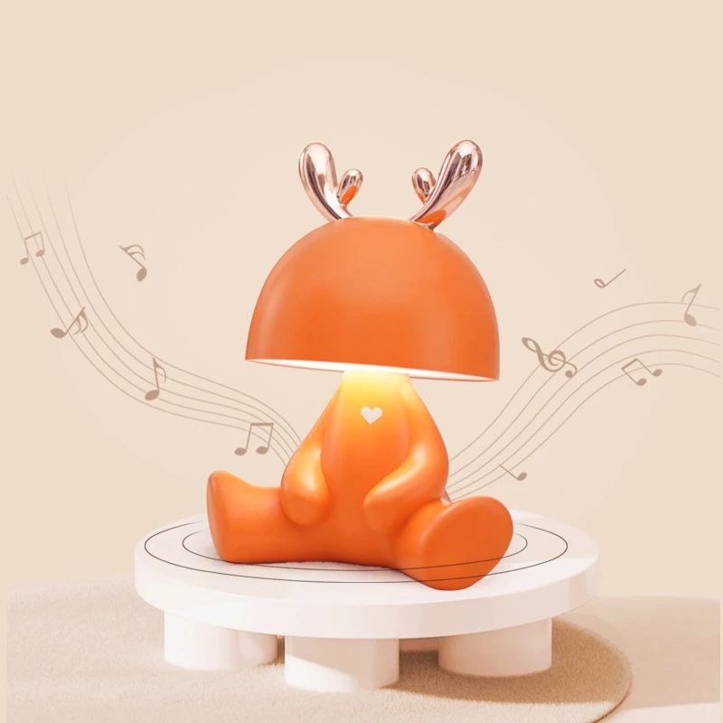 充电LED灯（无蓝牙）摆件台灯护眼灯节能送男友送女友送闺蜜客厅