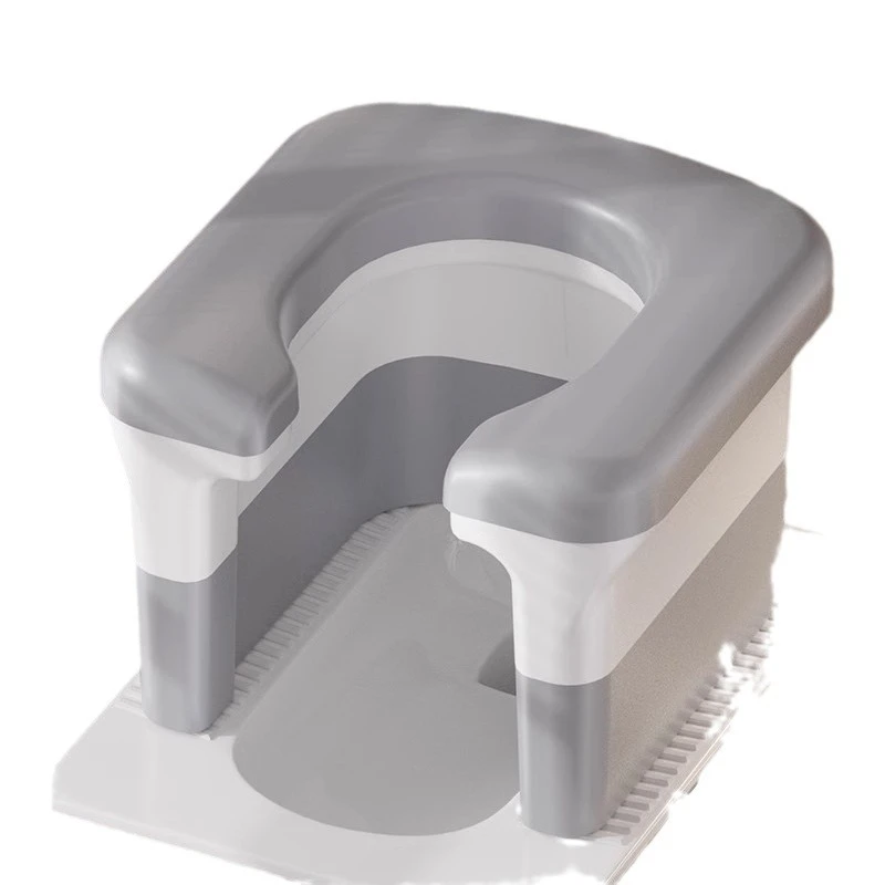 蹲厕神器简易坐架孕妇老人厕所凳子家用坐便椅折叠坐便器老人专用