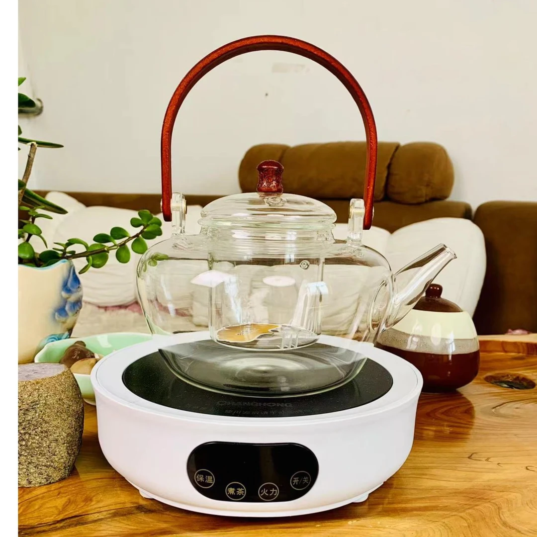 直播福高功率电茶炉+煮茶壶多功能保温烧水