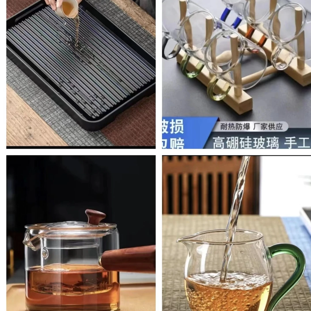 侧把壶10件套粉丝福利高硼硅玻璃透明耐热