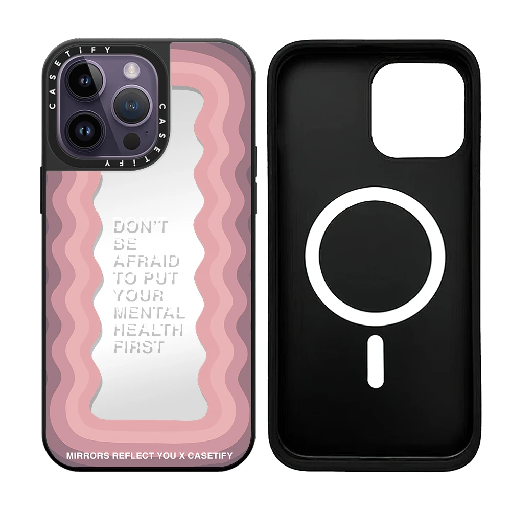 潮壳【超高版镜面磁吸系列】适用于苹果15Promax手机壳全包防摔