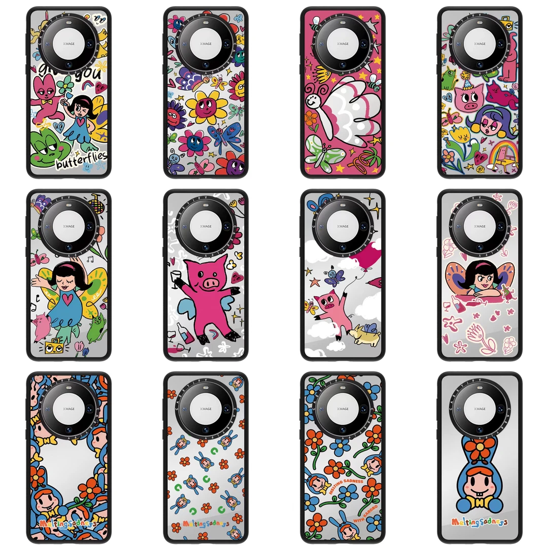 【华为镜面超高版系列】遥遥领先适用于mata60/60pro手机壳全包防摔