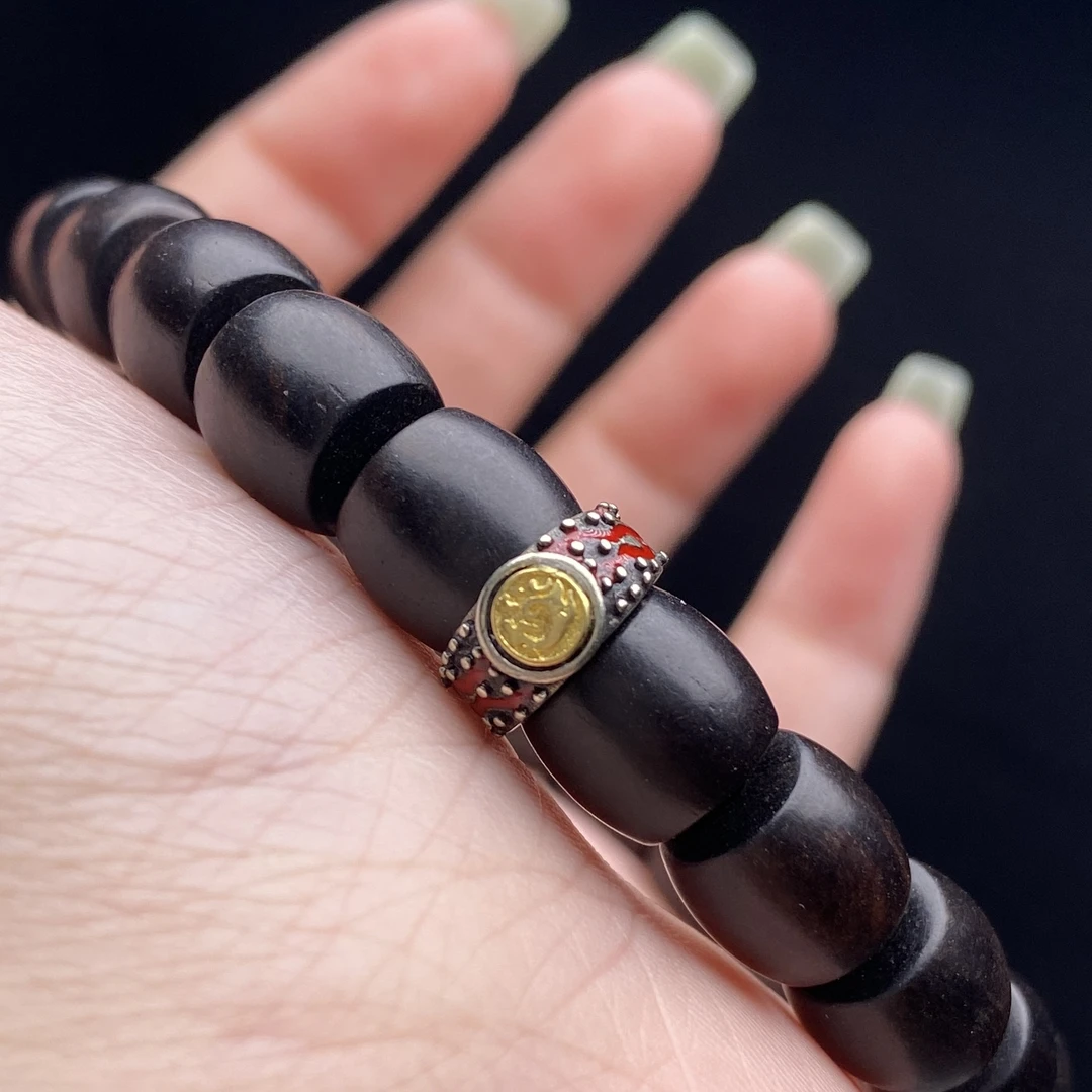 万物霹雳火焰卡环11mm配星月库克猴头椰蒂手串文玩配饰diy配件