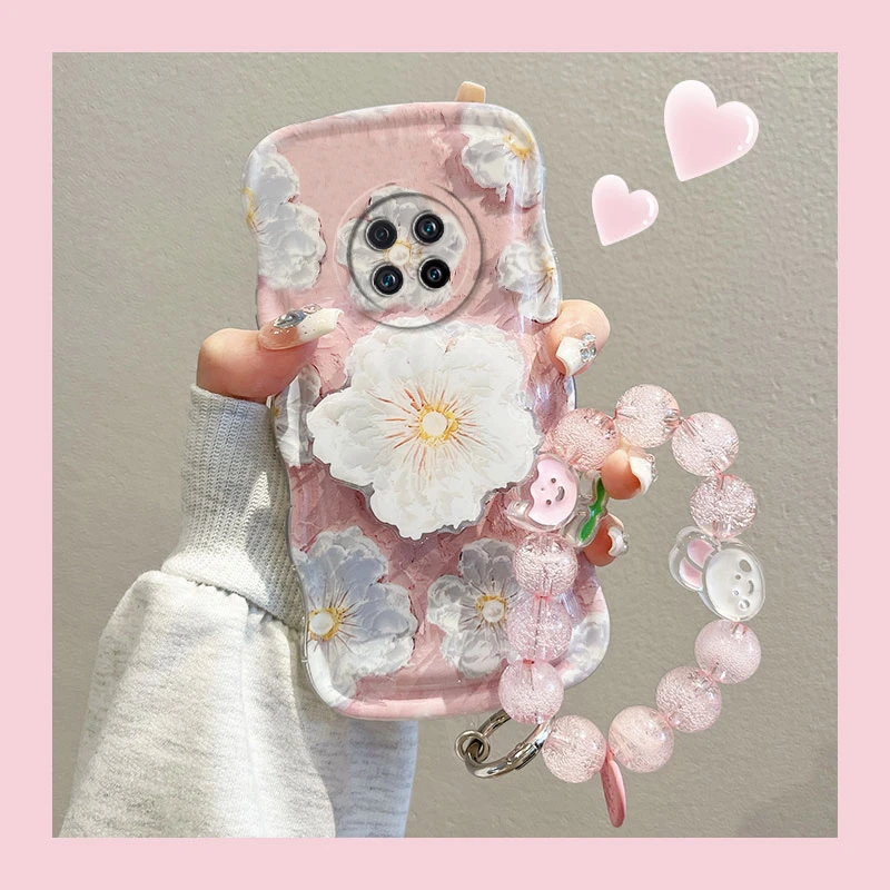 红米NOTE9PRO5G手机壳Redmi防摔女10PRO5G全包保护套油画硅胶支架