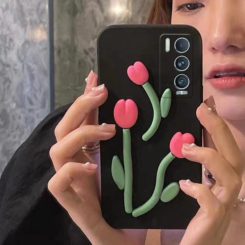 OPPO Realme GT大师探索版手机壳软胶防摔真我GT大师探索简约少女