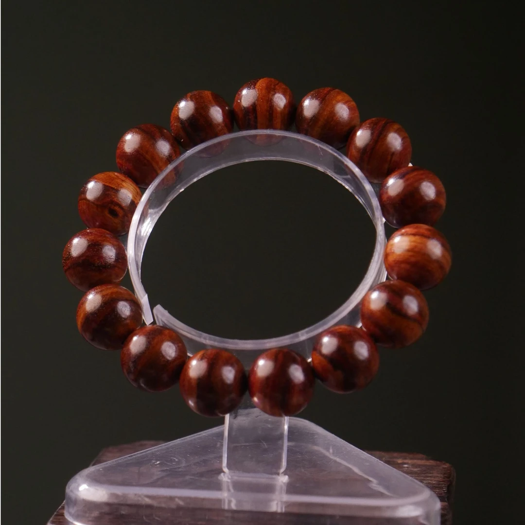 海南黄花梨紫油梨手串1.5，适合佩戴，送礼