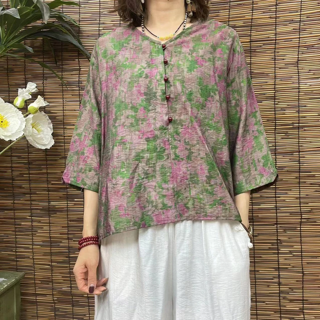 3564新款夏季气质减龄T恤小衫QZ