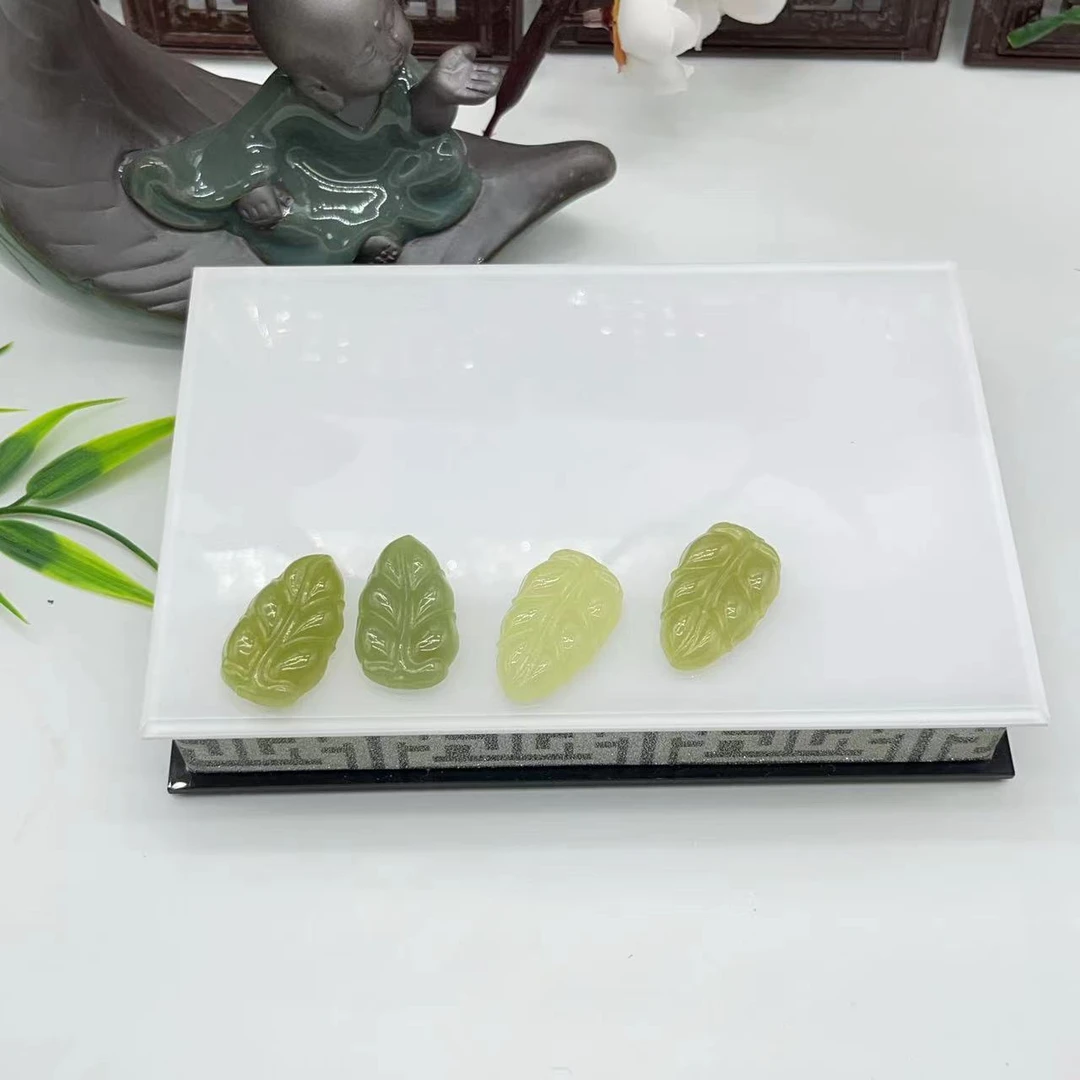 天然新疆和田玉叶子吊坠 H878—多样性发一件