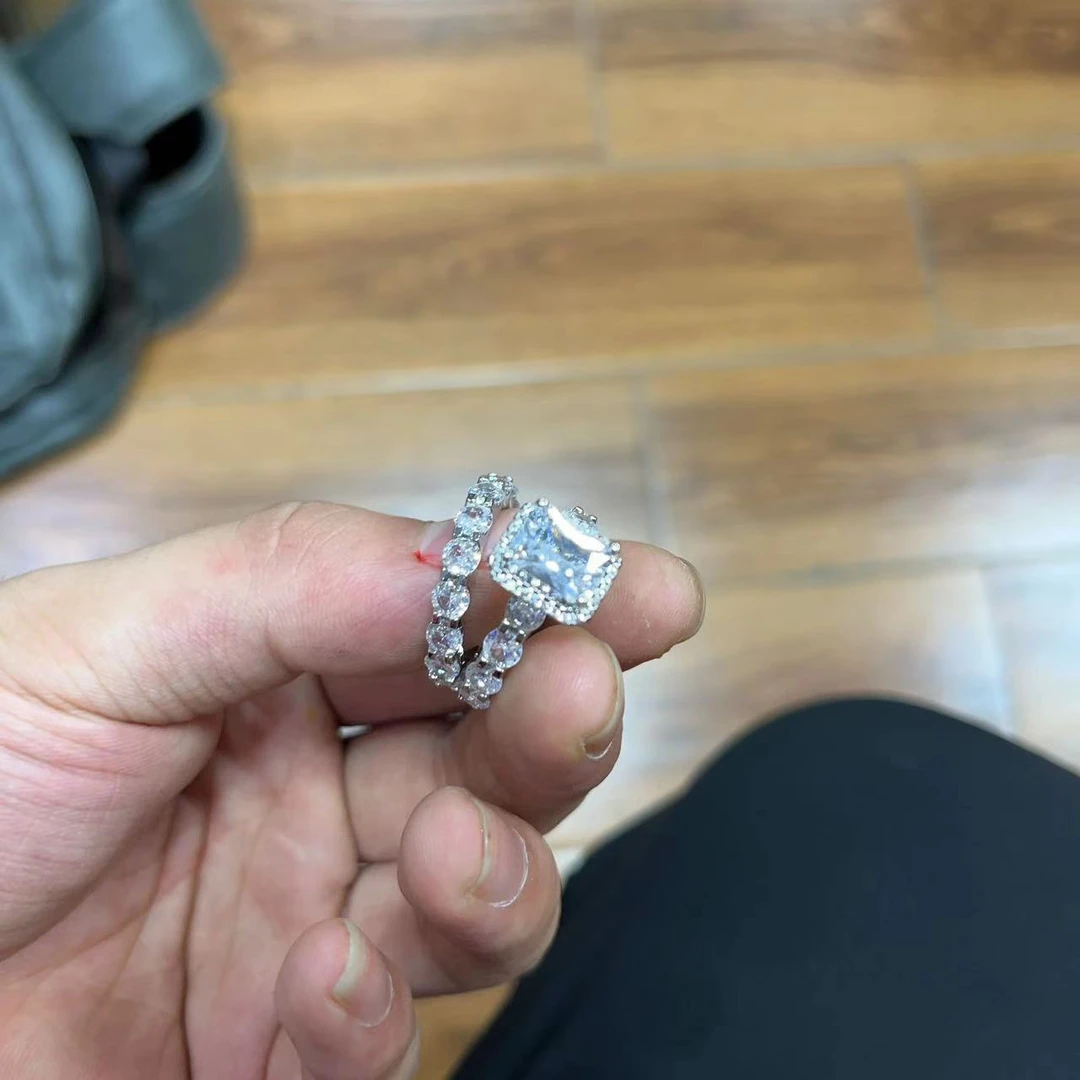 铜合金戒指 2024年爆款情侣对戒时尚气质百搭 135