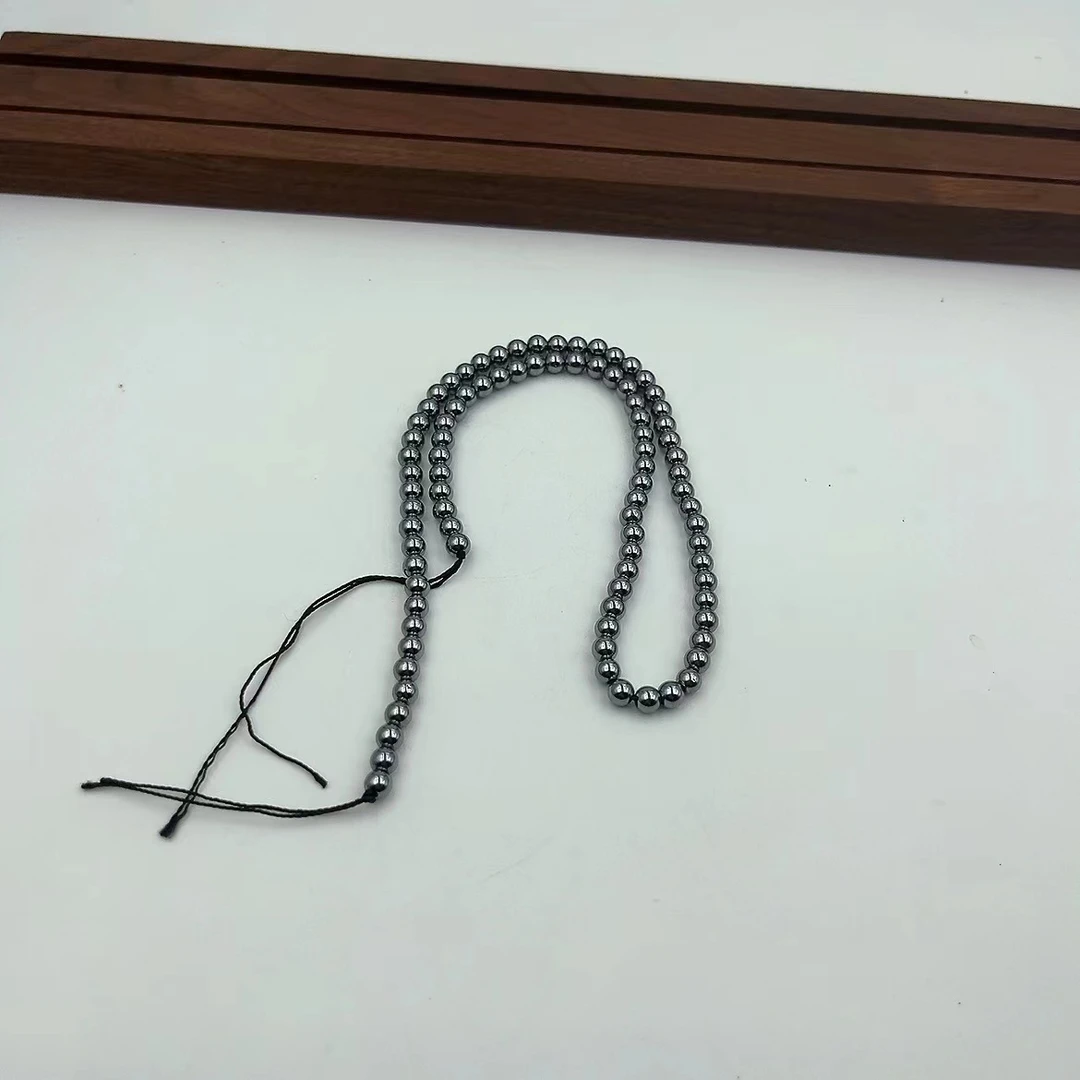 非金属羽毛项链 天然太赫兹半成品项链 —多样性发 4-5mm