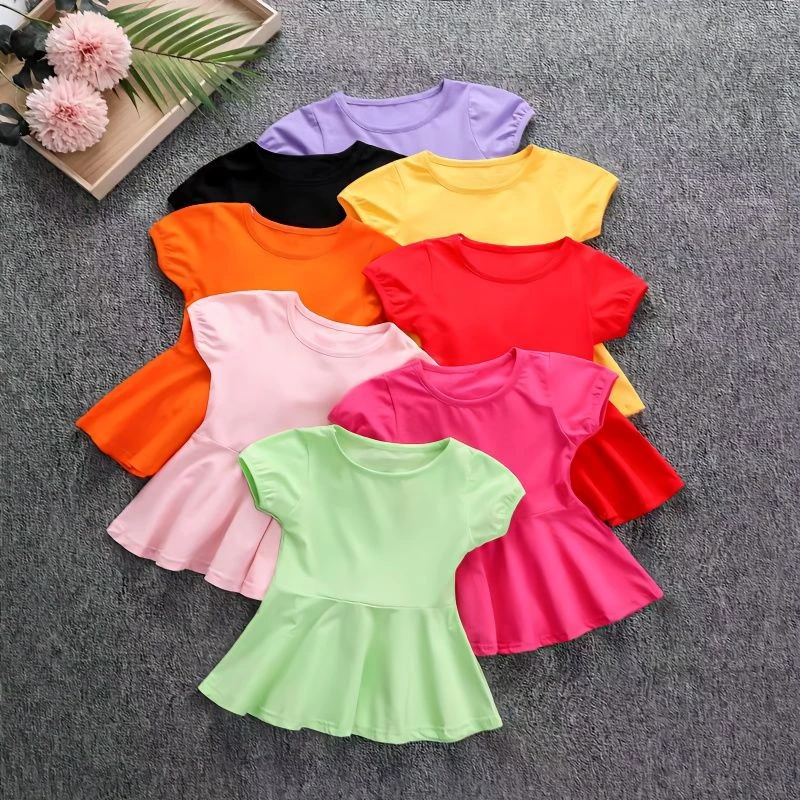 女童连衣裙子夏装新款童装夏季儿童女孩小童宝宝公主裙子夏款婴儿