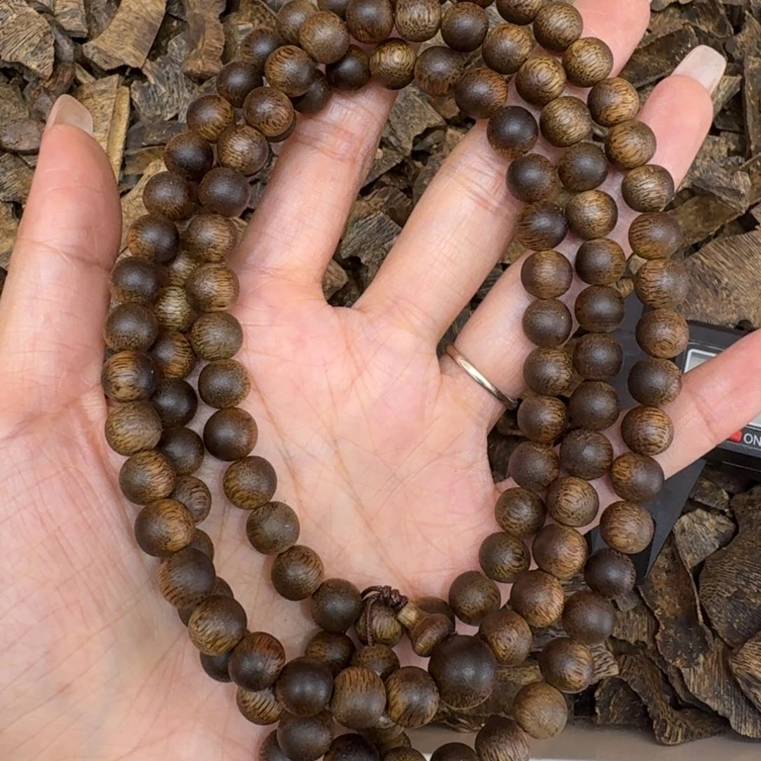 沉香手串绿棋多样性发货一条