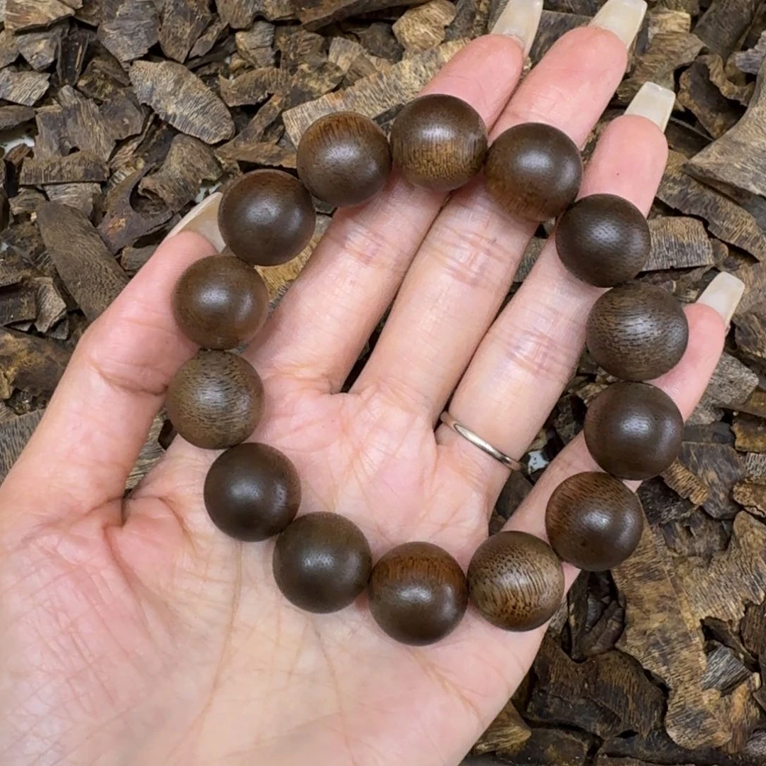 沉香手串乌**白绿棋多样性发货一条
