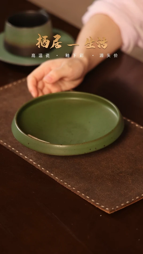 【闪购商品】碗粗陶陶瓷单色釉餐具@@B044