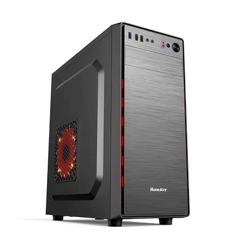 商务办公台式机12100+16G+1tssd华硕主板带显示器，腾讯桶电脑