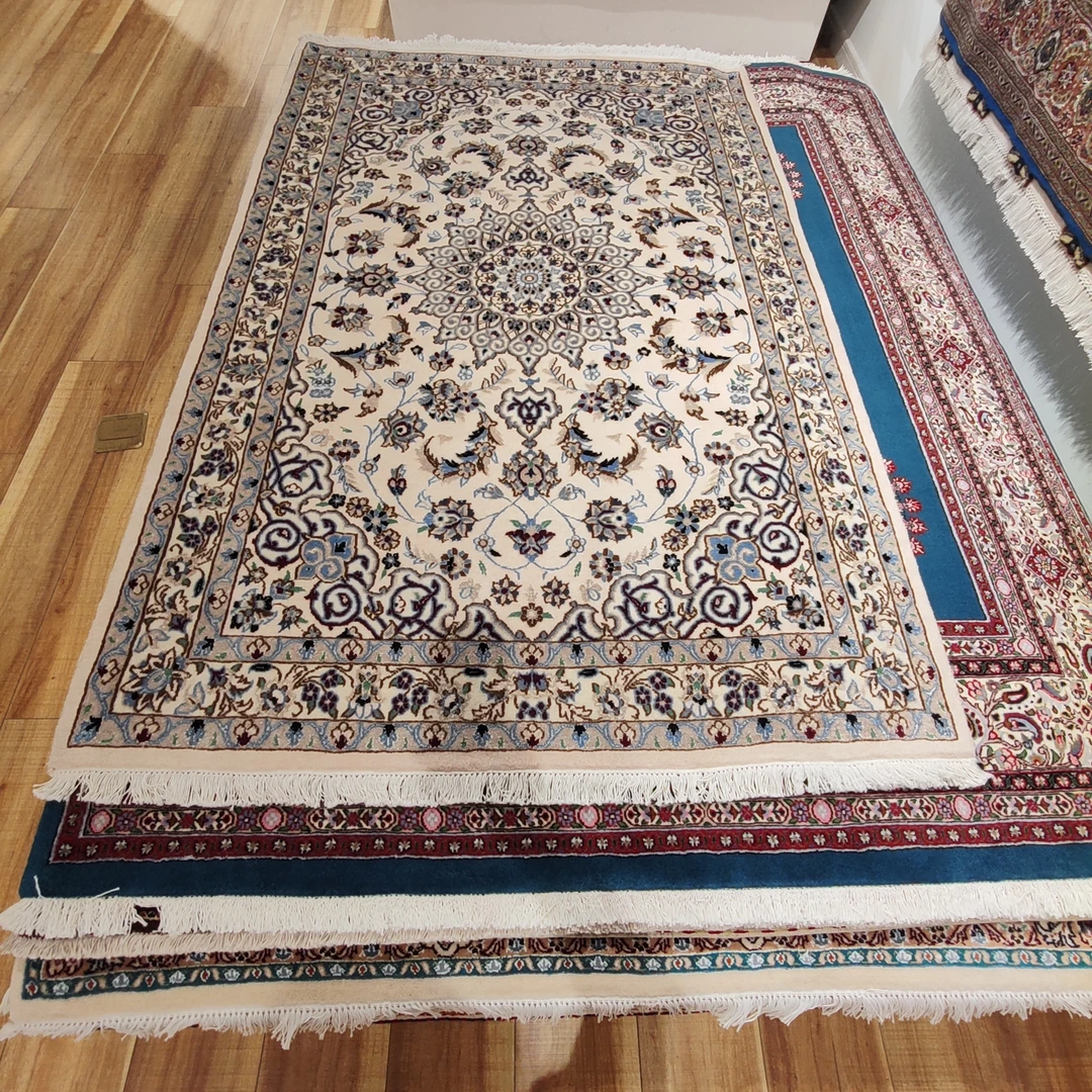 伊朗进口手工编织轻奢图案毯地毯民族风复古大面积家用地垫卧室