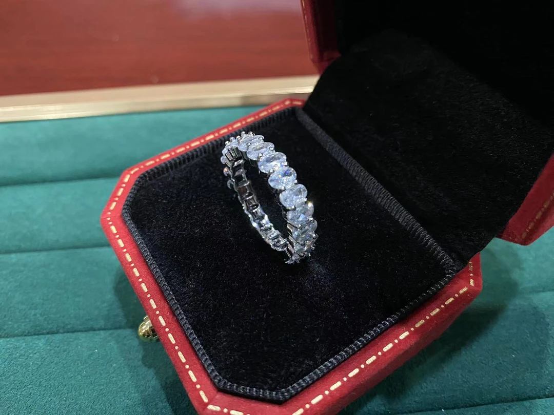 戒指 戒指 印度白色豪镶戒指     1270