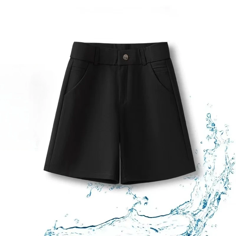 黑色西装短裤夏季显瘦百搭宽松