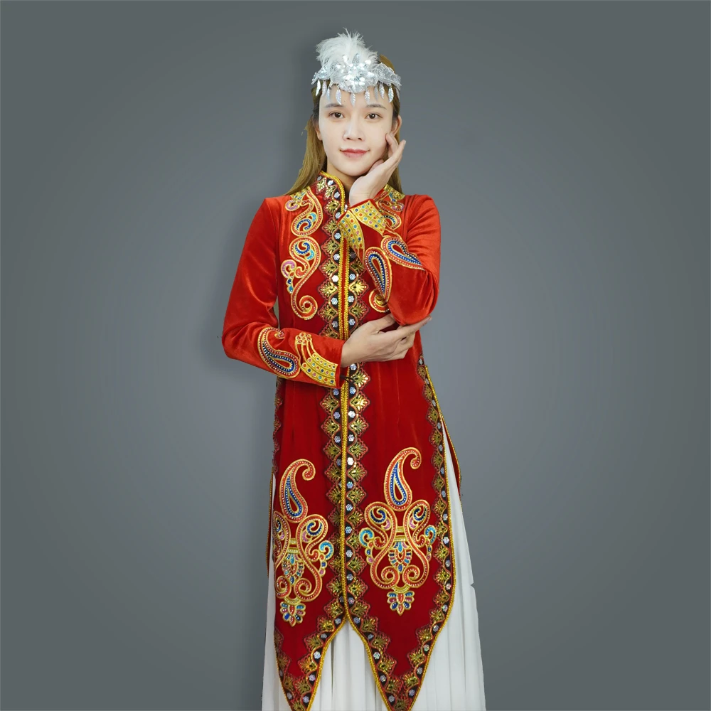 民族风时尚百搭贴花短款恰盘/金丝绒