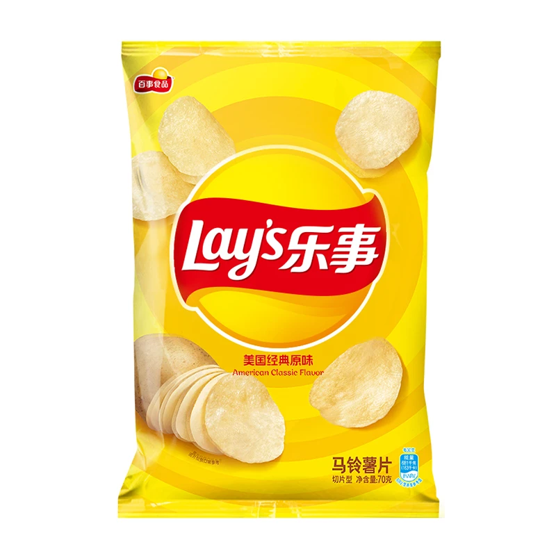 乐事原味薯片70g新老包装随机发货