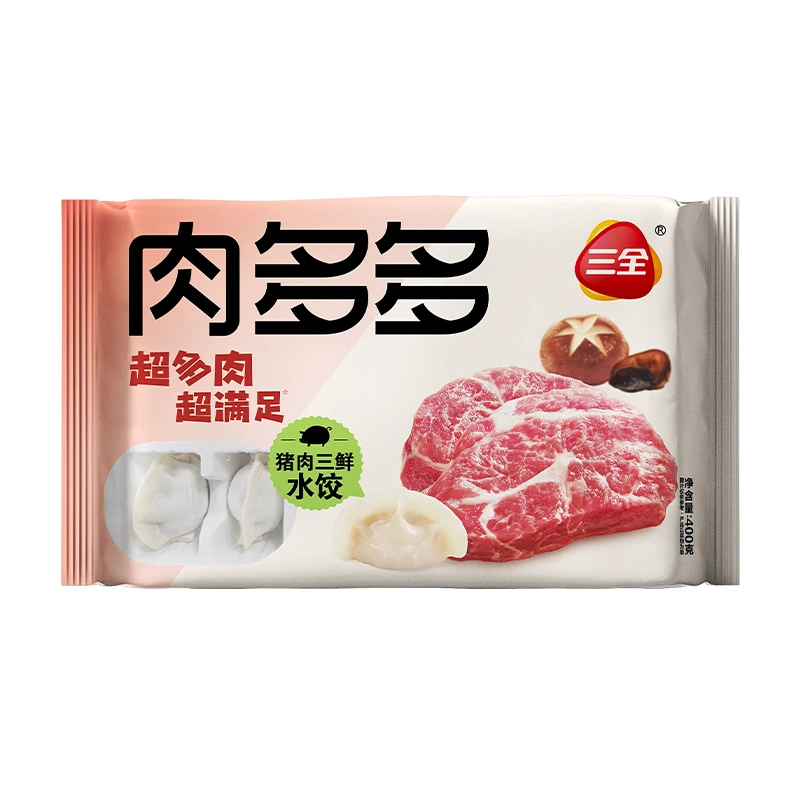 【冬至】三全肉多多猪肉三鲜水饺400g