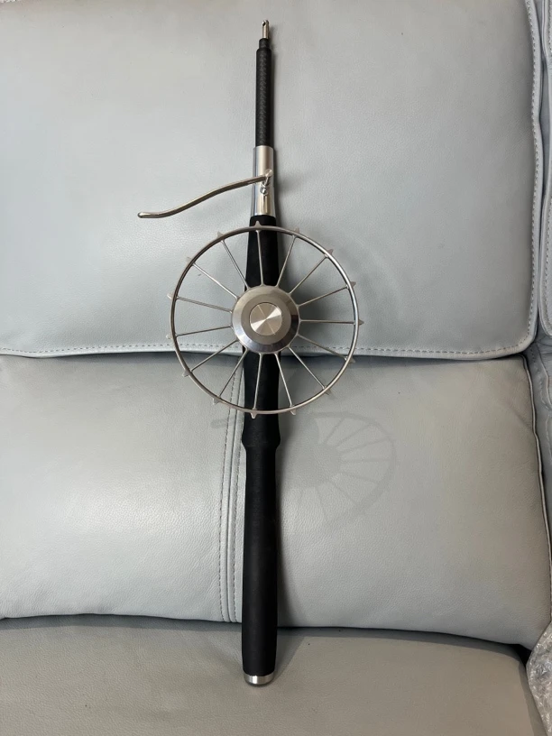 江淮刀锋EVA不锈钢五金纳米钛合金甲鱼盘实战款甲鱼钓具鱼竿高端