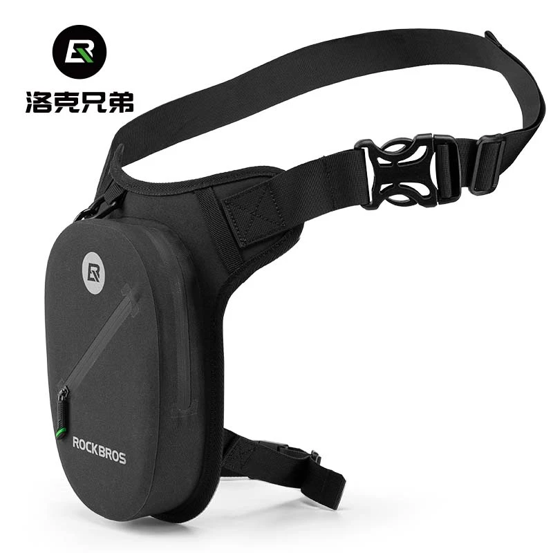 洛克兄弟防水摩托车腿包骑士腰包骑行机车斜挎包男胸挎包摩旅装备