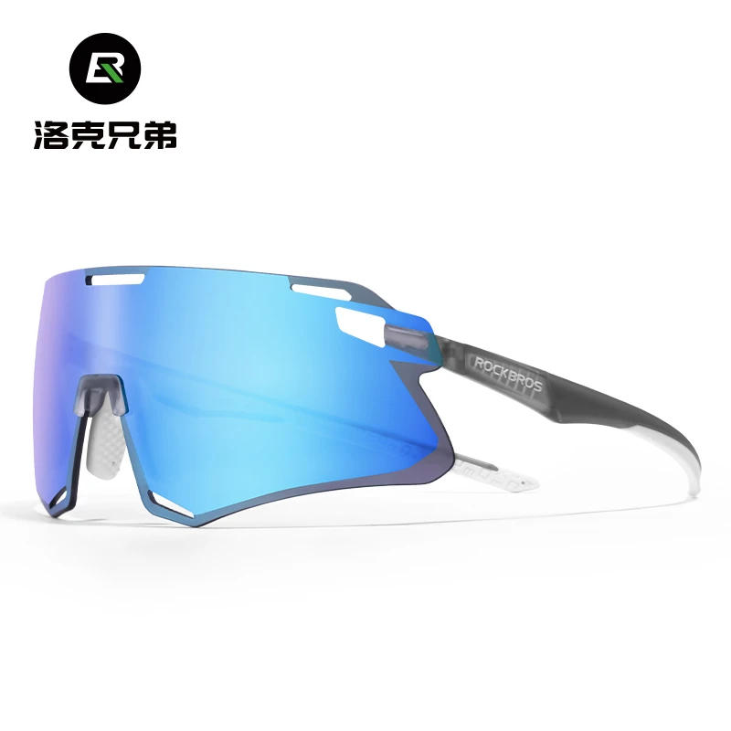 洛克兄弟骑行眼镜变色自行车护目镜防风沙跑步运动公路车眼镜男女