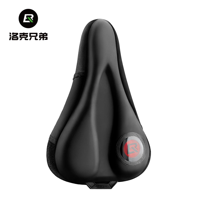 洛克兄弟自行车坐垫套快拆加厚硅胶软男女山地公路车座垫骑行配件