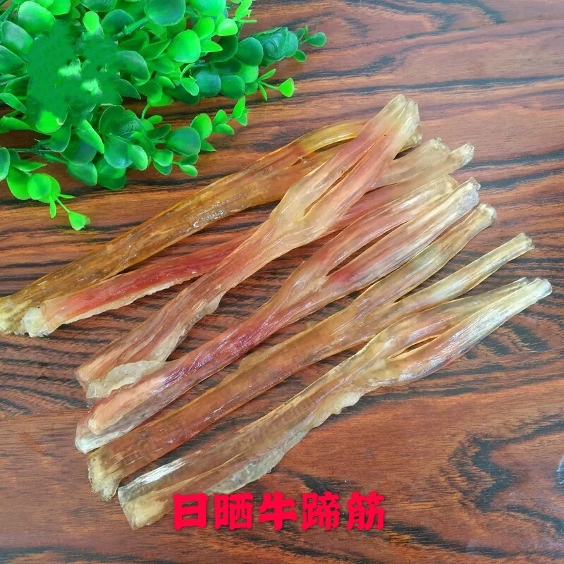 牛蹄筋干货干牛筋500g牛板筋原色原味不漂白牛脚筋自然晾晒100g