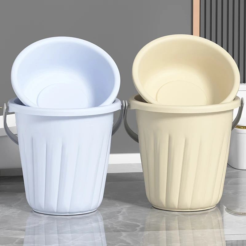 家用水桶马卡加厚手提学生宿舍寝室可爱洗衣洗澡桶多功能装储水桶